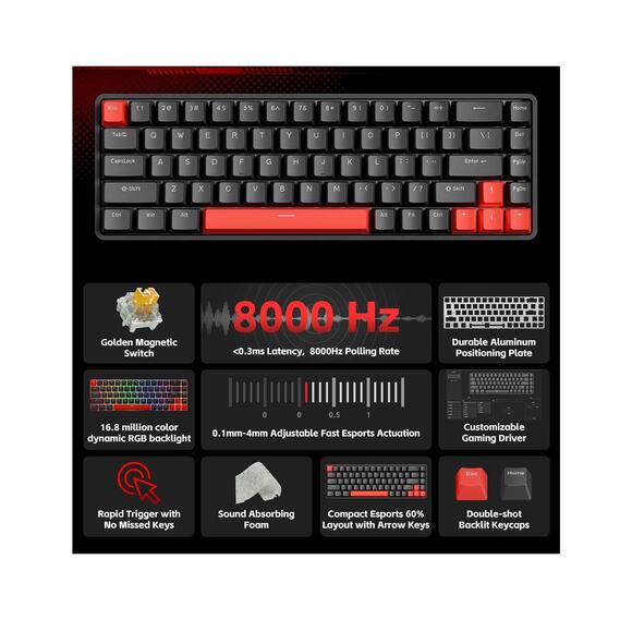 TMKB T68-C Gaming Keyboard - Picture 7 of 9